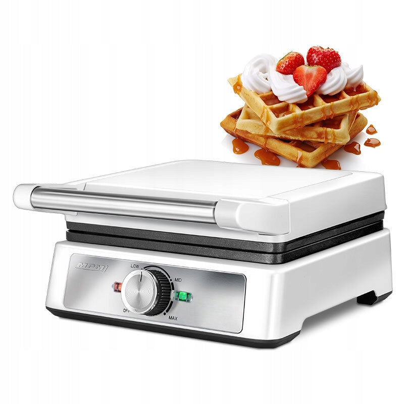 Waffle Iron MPM MGO-41 White Dominant color silver/gray