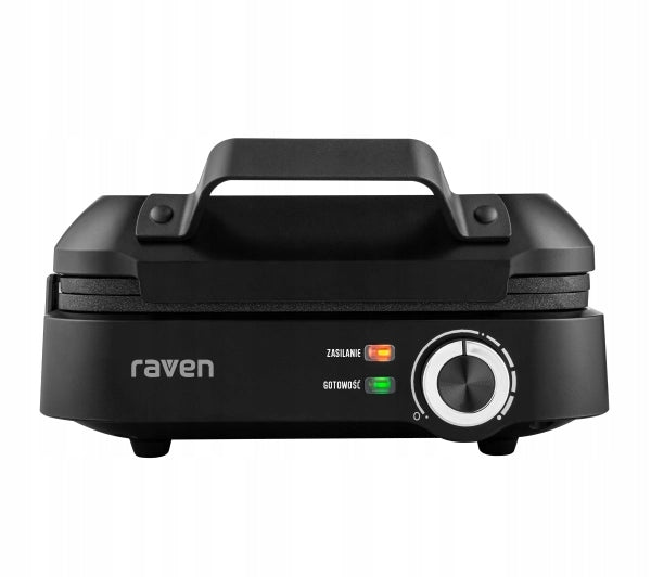 Waffle Iron Raven EG007XL 1500W Temperature Control 4 Waffles