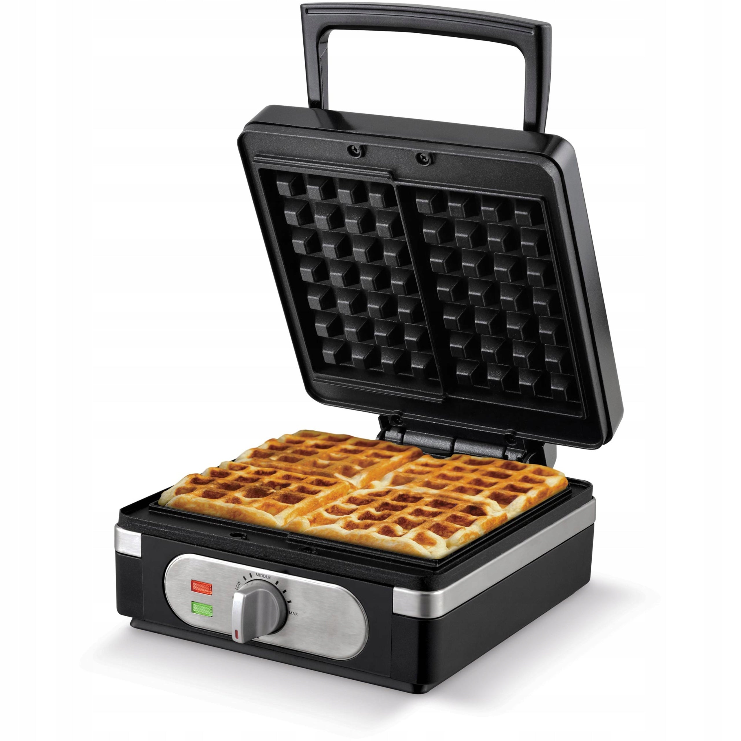 Waffle Iron Sencor SWF 2010BK 2 large waffles strong 1400W temperature control Model 601445153