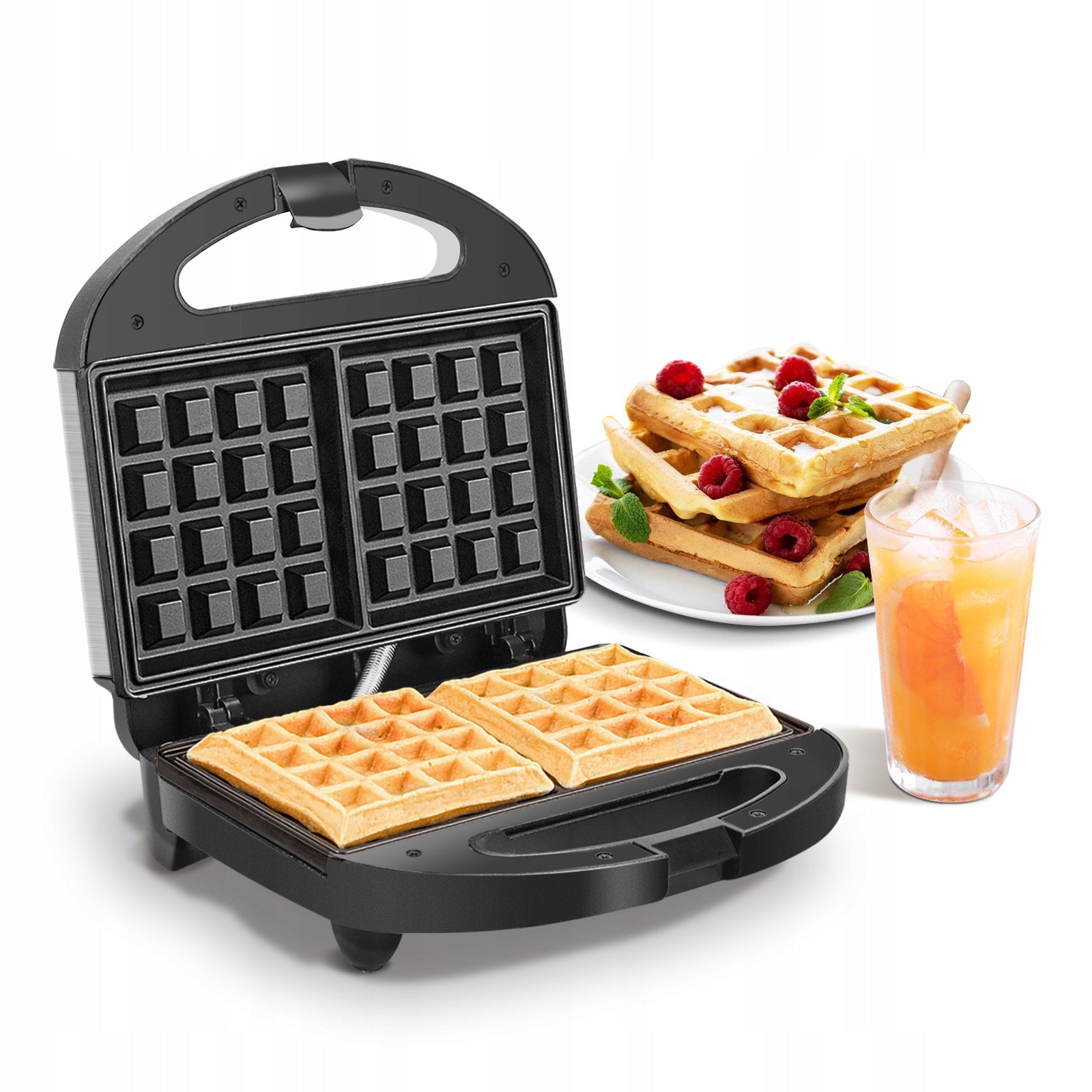 Waffle Iron Snailar 300002YAJ 800 W silver/grey