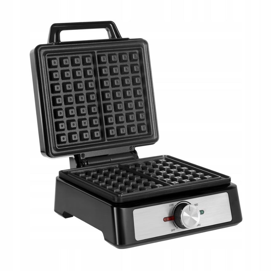 Waffle Iron for 2 Crispy Waffles Strong Non-stick Adjustment + FREEBIE Brand no brand