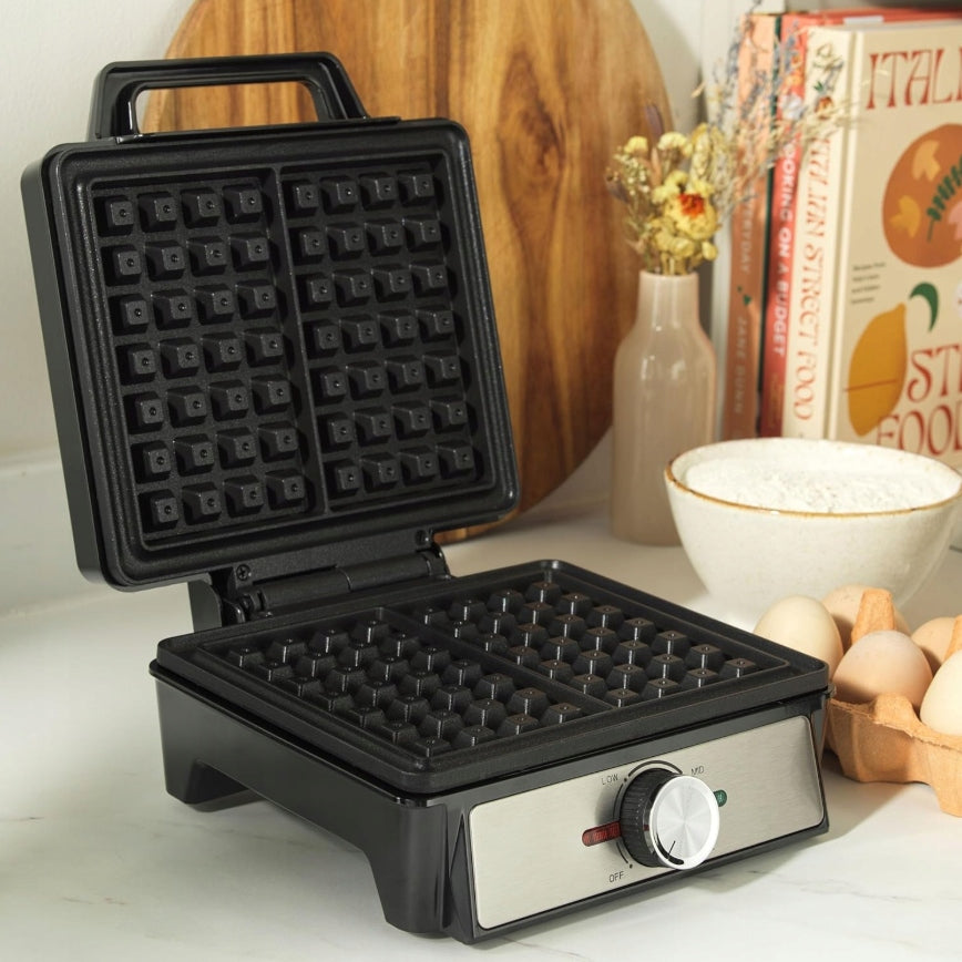 Waffle Iron for 2 Waffles with Temperature Control Strong Crispy Waffles +FREEBIE Manufacturer code 303615814