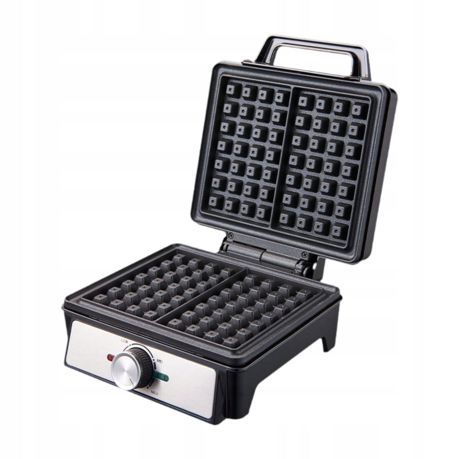 Waffle Machine Deep Fill Easy to Use Convenient with Indicator Lights