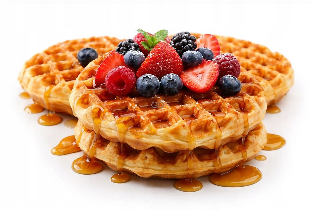 Waffle Maker 350W Mini Red Waffle Maker WQ-H603 Packaging status original