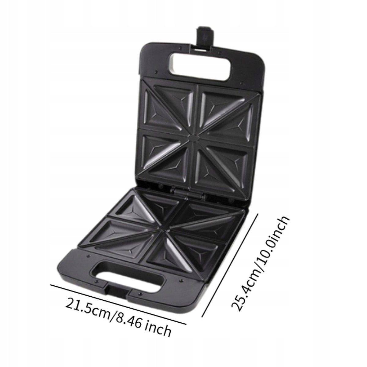 Waffle Maker Triangle Waffle Maker Sandwich Machine Portable Toastie Maker Power rating 1.1 W