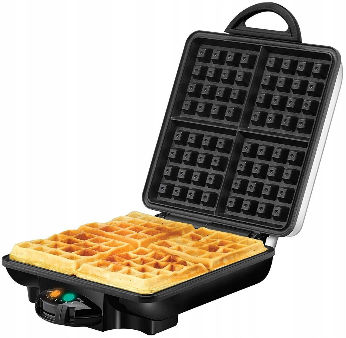 Waffle Maker UNOLD 48266 1200W Square Waffles Temperature Control 4 pcs Power rating 1200 W
