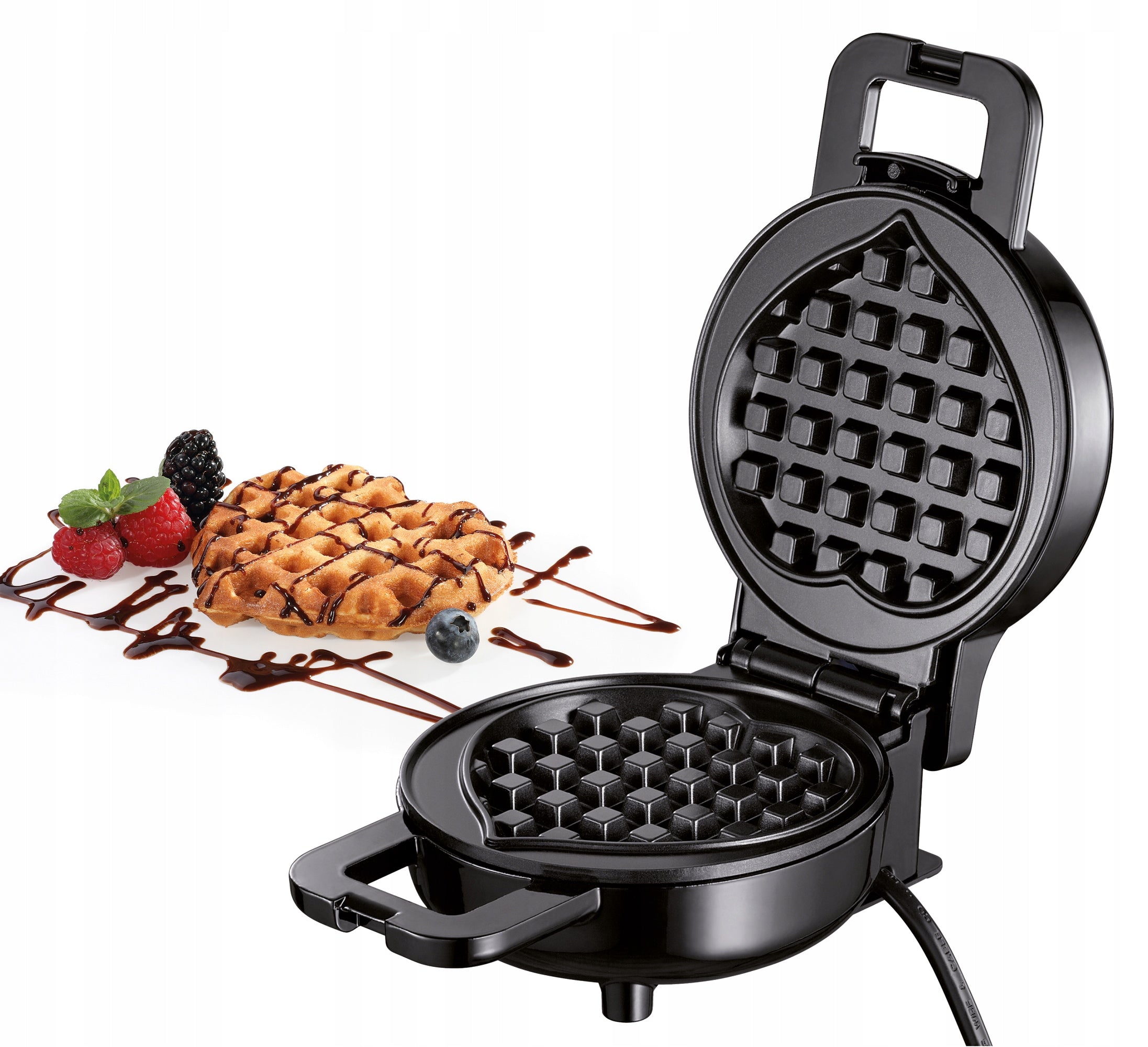 Waffle iron Cilio Mini for 1 waffle 12,5 cm in the shape of a circle 550W Brand Cilio