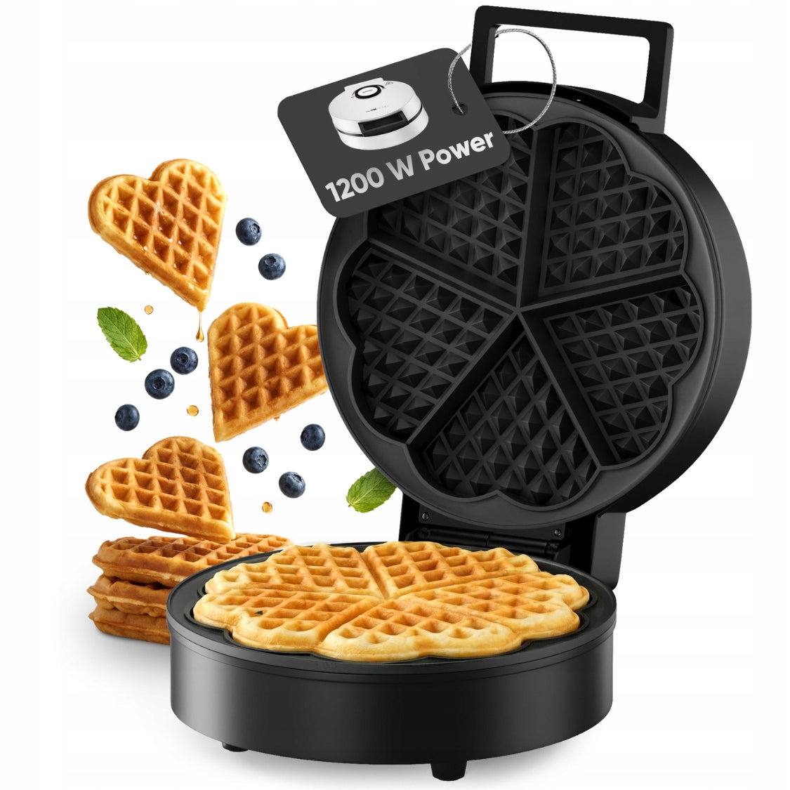 Waffle iron Clatronic WA 264831 (black)