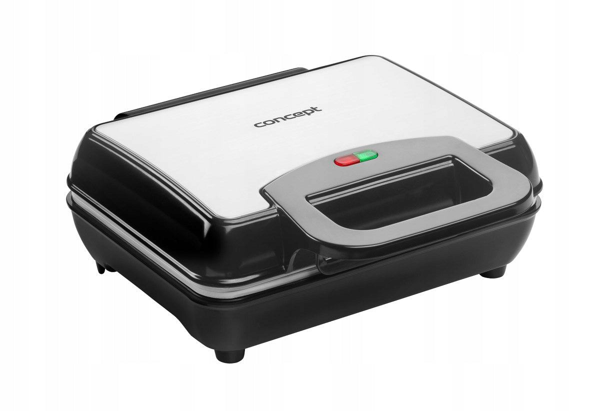 Waffle iron Concept VF3040 1000W black POWERFUL!