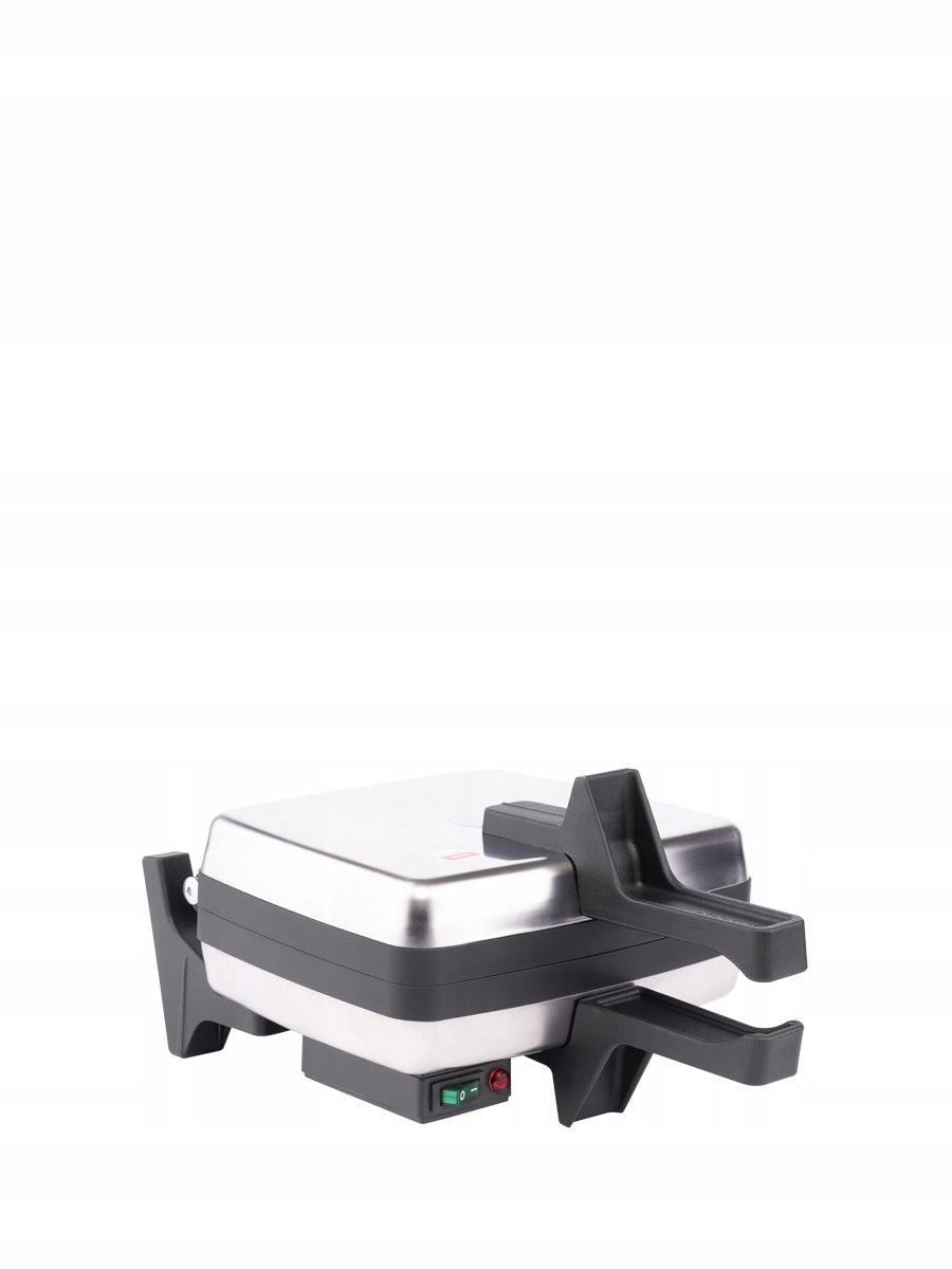 Waffle iron DEZAL model 301.6 LWN inox (stainless steel) Power rating 1300 W