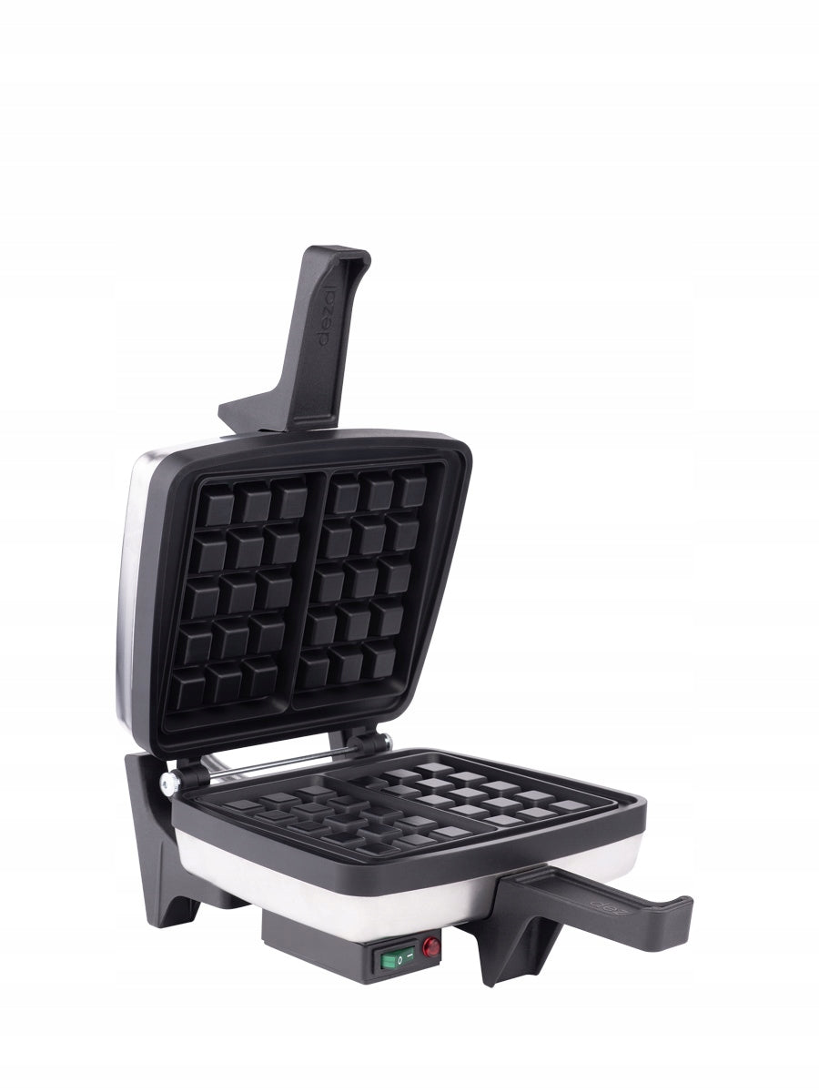 Waffle iron DEZAL model 301.6 LWN inox (stainless steel)