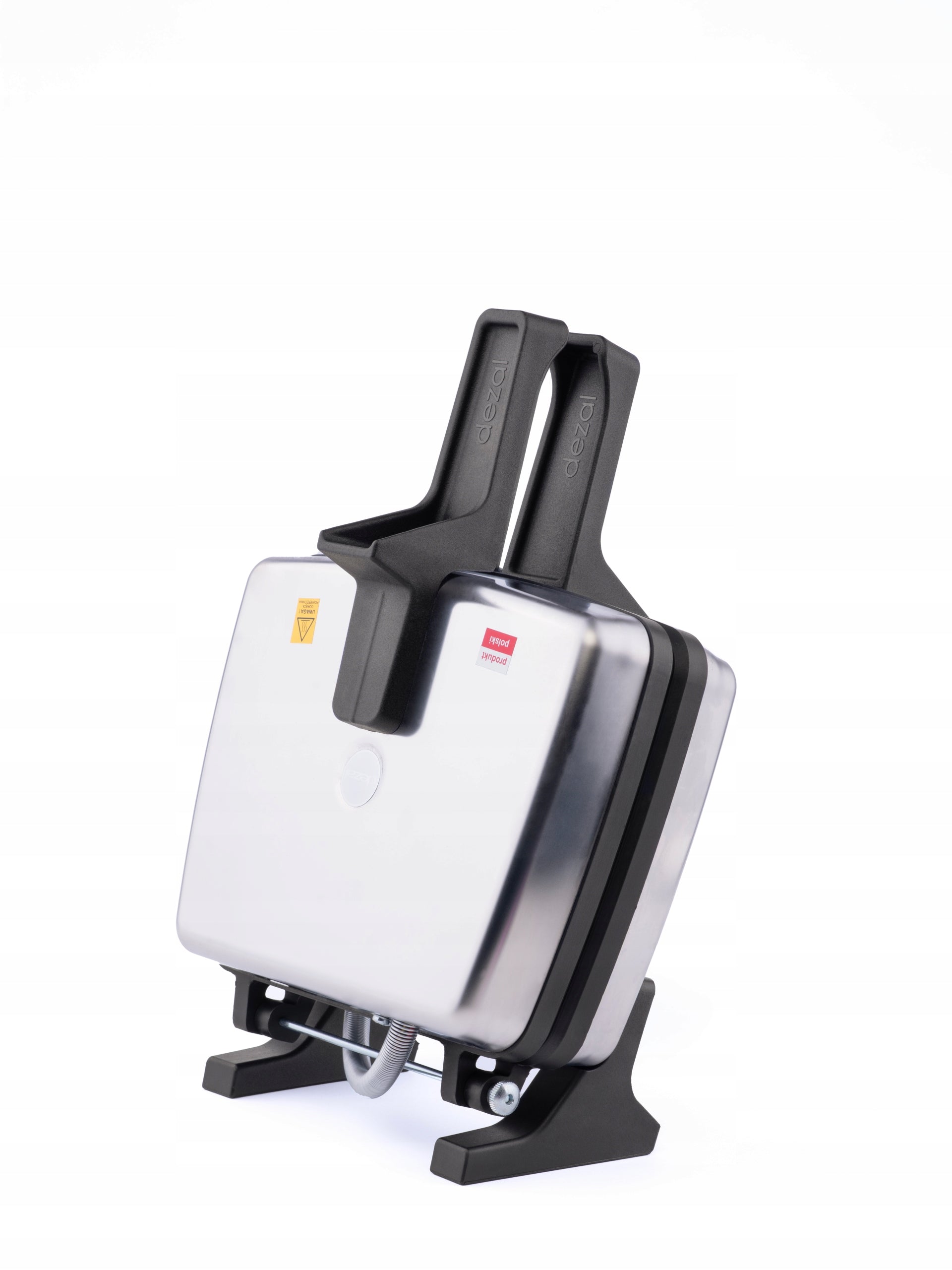 Waffle iron DEZAL model 301.7.1 N inox stainless steel Packaging status original