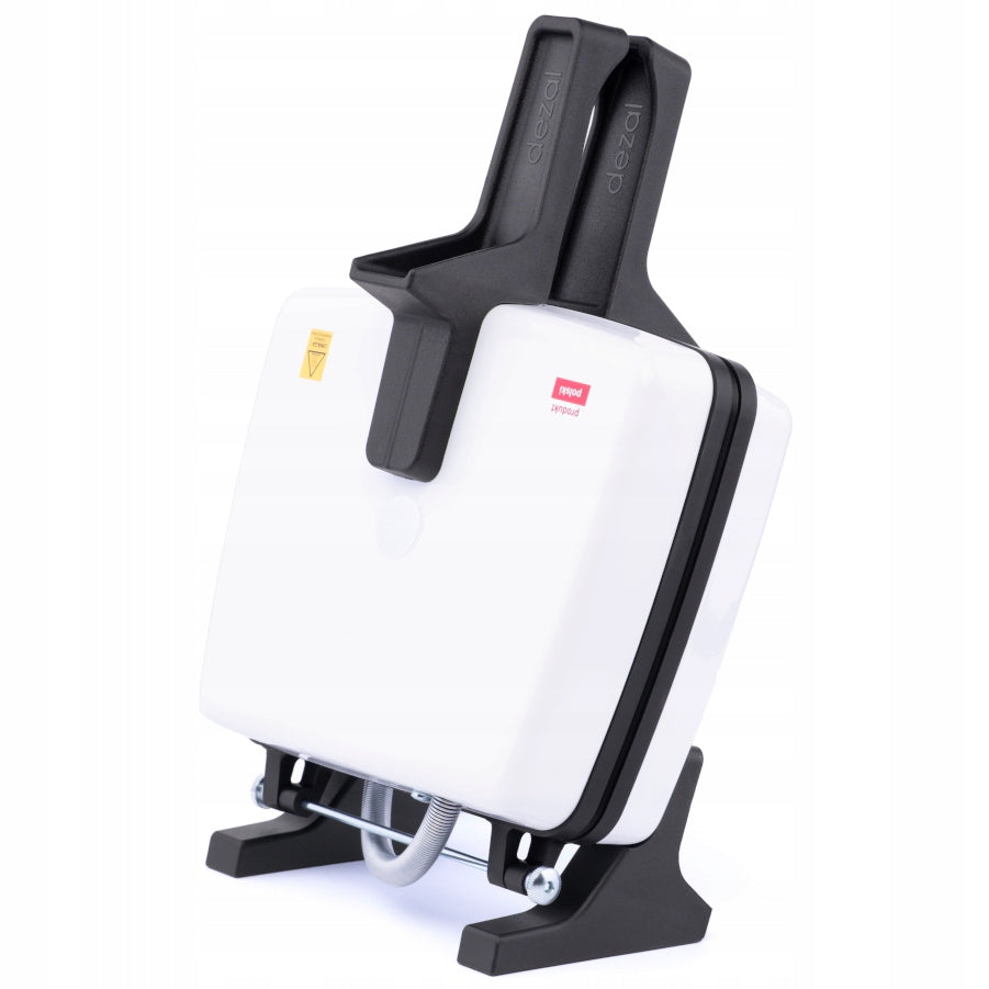Waffle iron Dezal 301.4.1 N white 1300W Poland strong Power rating 1300 W