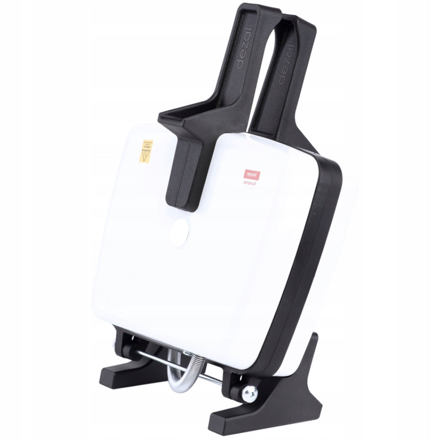 Waffle iron Dezal 301.5.1 N WHITE 1300W white Poland STRONG NEW MODEL Manufacturer code 301.5.1 N BIAŁA