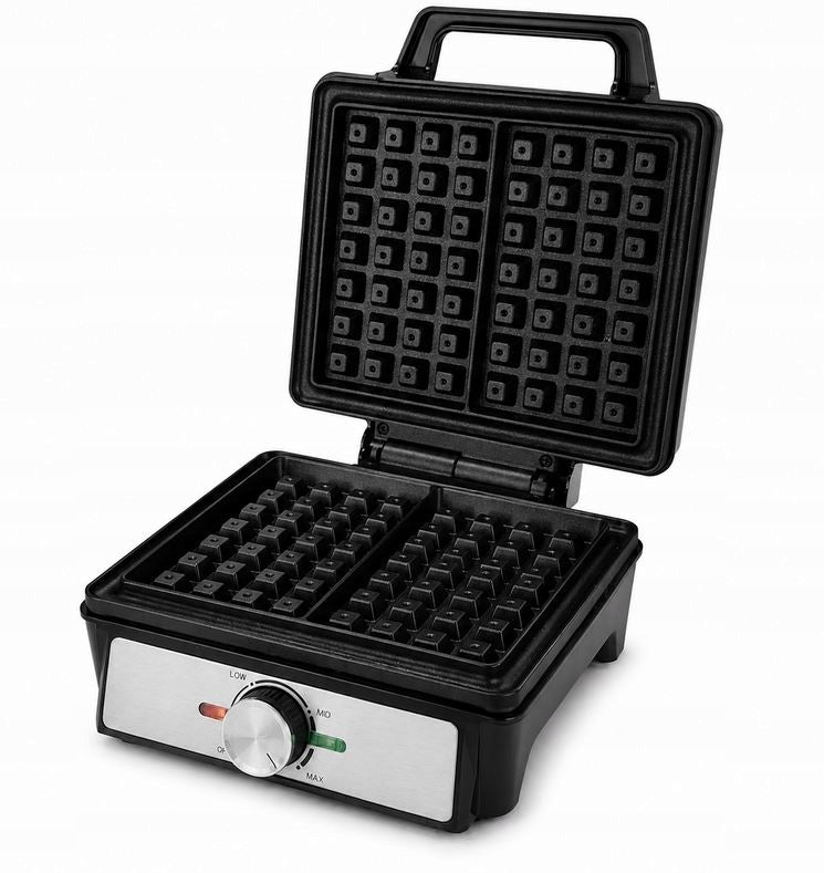 Waffle iron Hoffen WM-6012 1600 W black 2 waffles Manufacturer code WM-6012