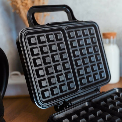 Waffle iron Huslog AK-2149 1200W silver/grey HIGH POWER, CRISP WAFFLES! Manufacturer code AK-2149