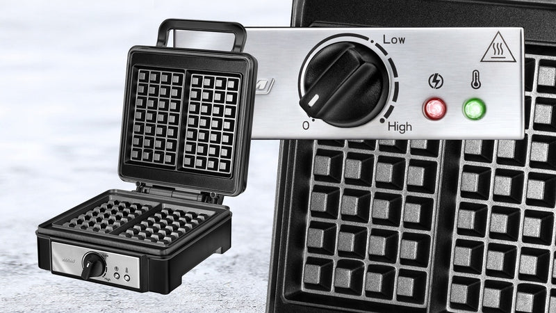 Waffle iron MPM BGO-02 1400 W high power black EAN (GTIN) 5906846963064