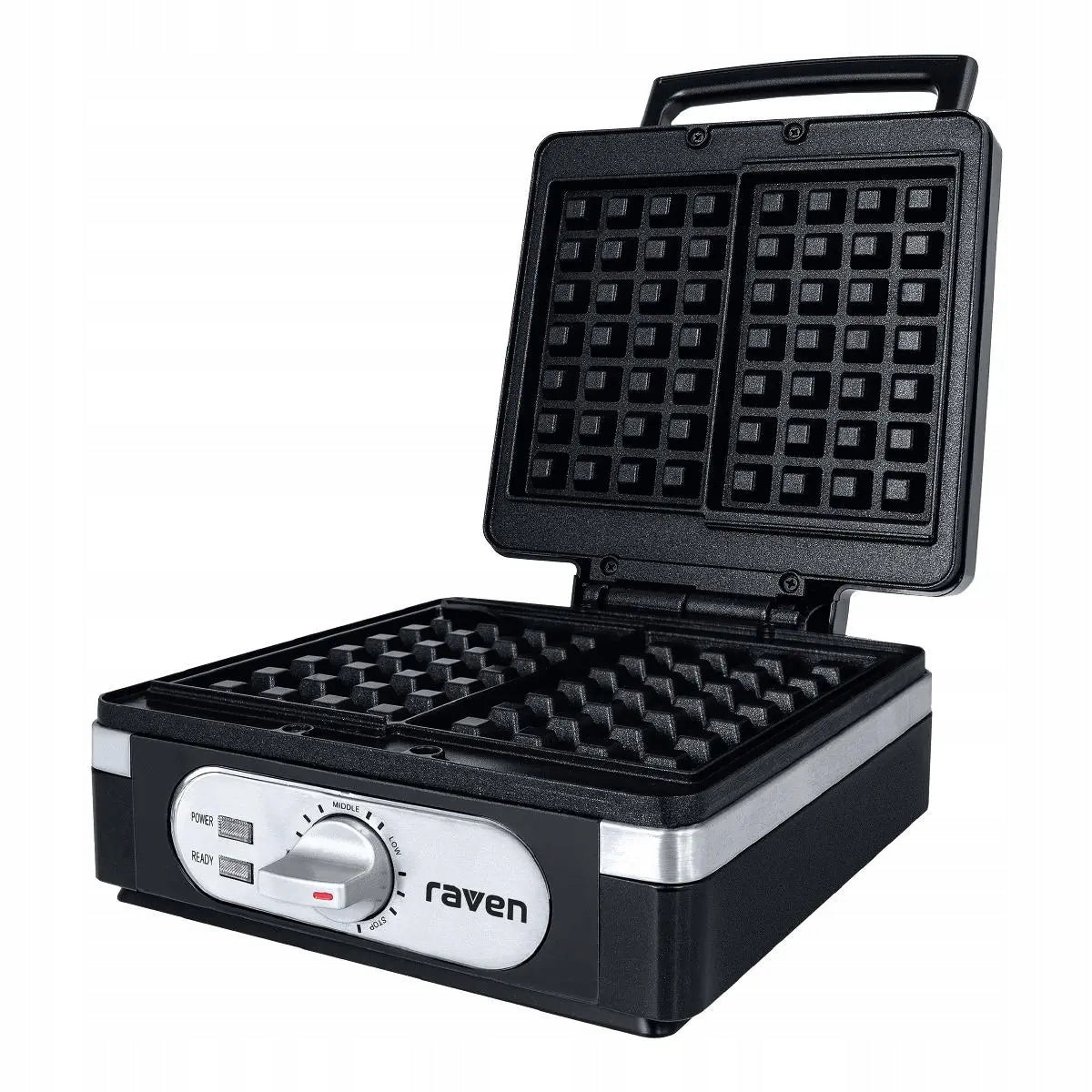 Waffle iron RAVEN EG004BX 1400W 2 rectangular waffles Temperature control