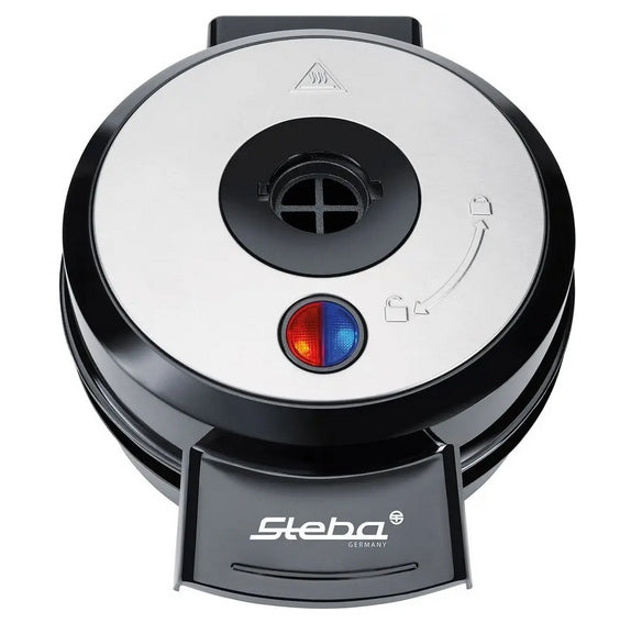 Waffle iron Steba WE 20 VOLCANO steel 700 W silver/grey