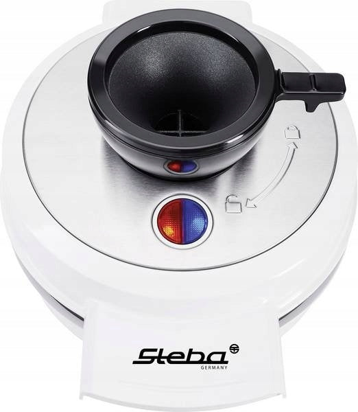 Waffle iron Steba WE 20 VOLCANO white 700 W white Power rating 700 W