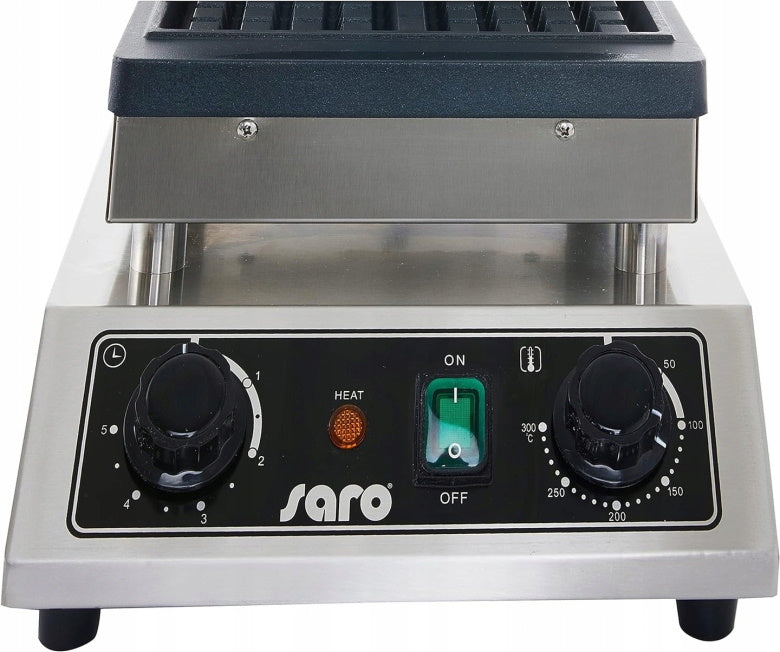 Waffle iron for Brussels form Saro model Atria Power rating 1600 W