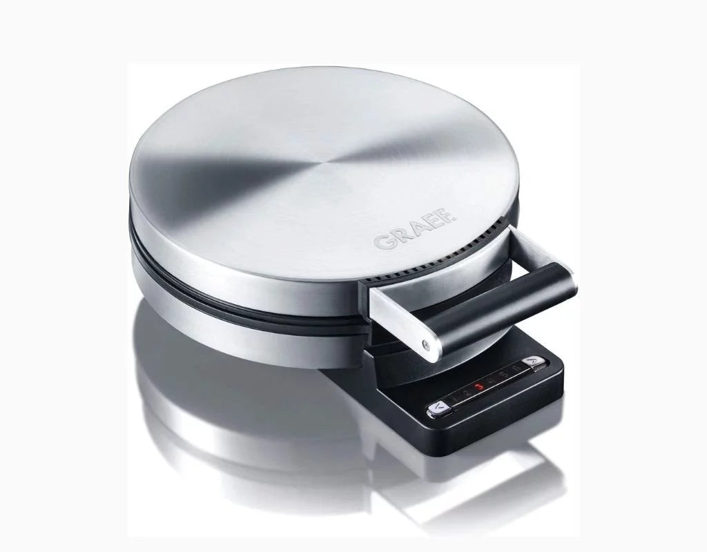 Waffle iron heart Graef WA80 silver 850 W
