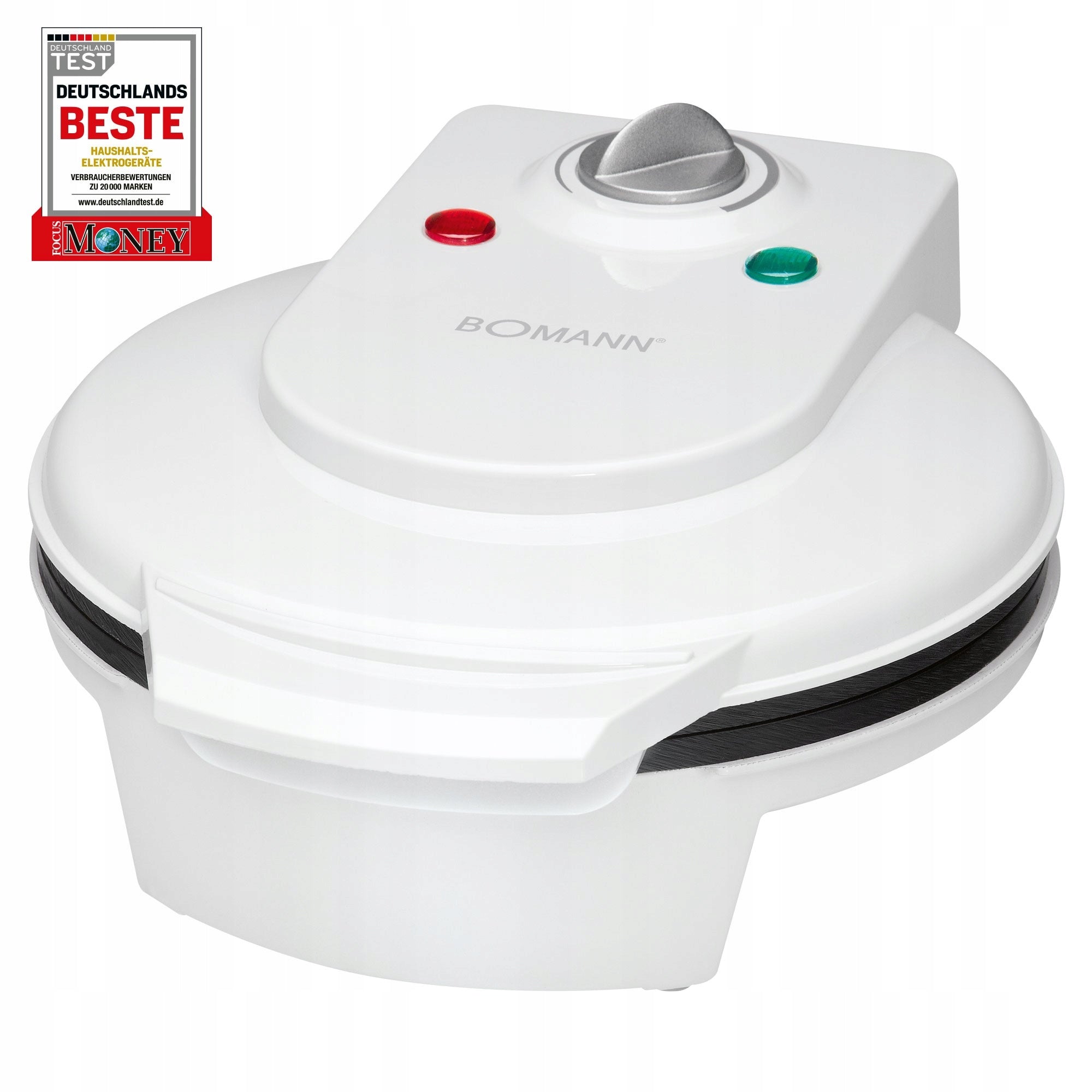 Waffle iron with non-stick coating Bomann WA CB (white) Brand Bomann