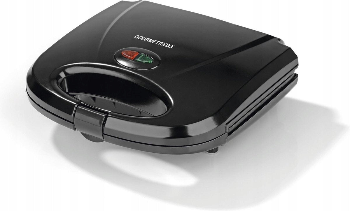 Waffle iron with non-stick coating for two waffles Gourmetmaxx Power rating 800 W