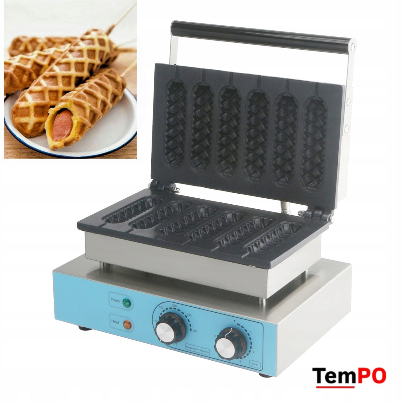 Waffles on a stick Hotdog Corndog professional gastro TEMPO FY-211
