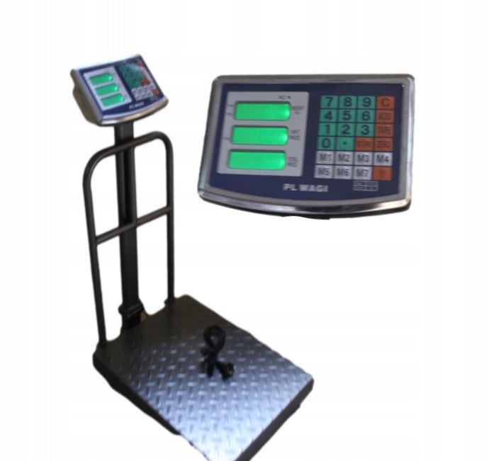 Waga magazynowa Sklep elektroniczny LCD 300 kg Towary platformowe Potężny t