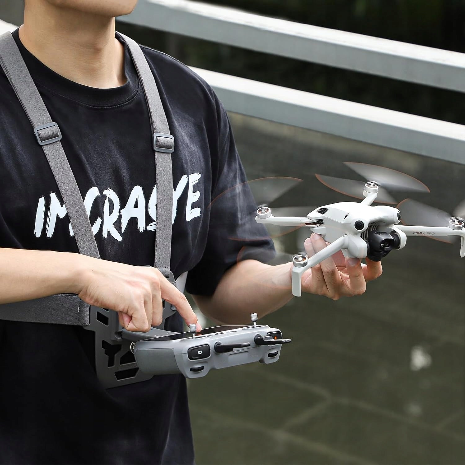 Waist Support Mount for DJI RC 2/RC 1 Remote Controller Waist Strap Belt Model DJI RC 2/RC 1