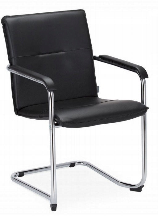 Waiting room chair Stationary Conference RUMBA S EXPRES BLACK skaj