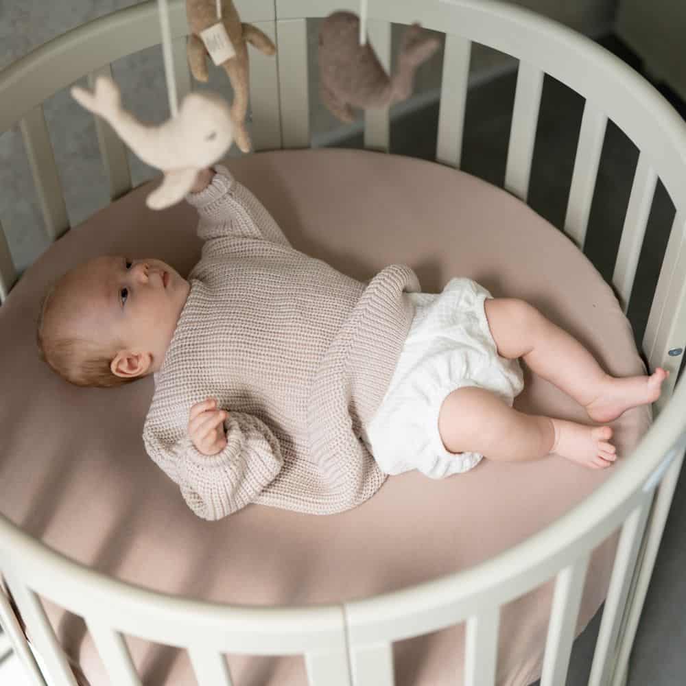 Waldin Organic Cotton Sheet 73x73 | BEIGE Brand Waldin