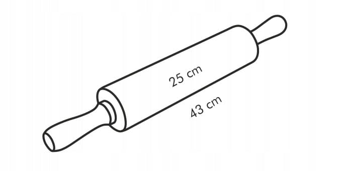 Tescoma Delicia kočėlas, 25 cm