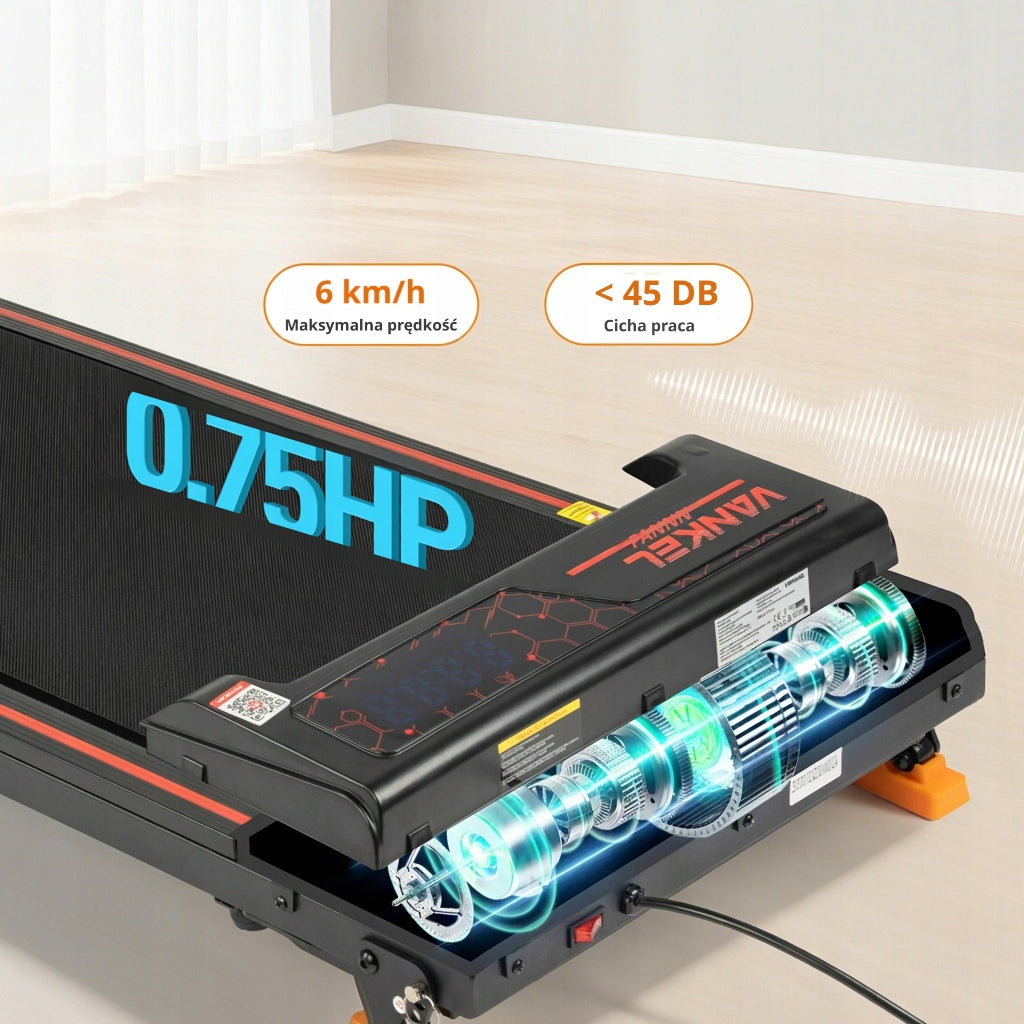 Walking Pad, 1-6 km/h Electric treadmill for home office Brand no brand