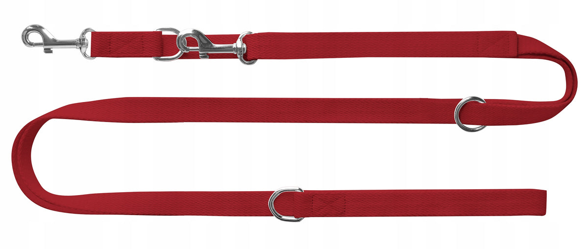 Walking leash adjustable cotton NATURE r- M