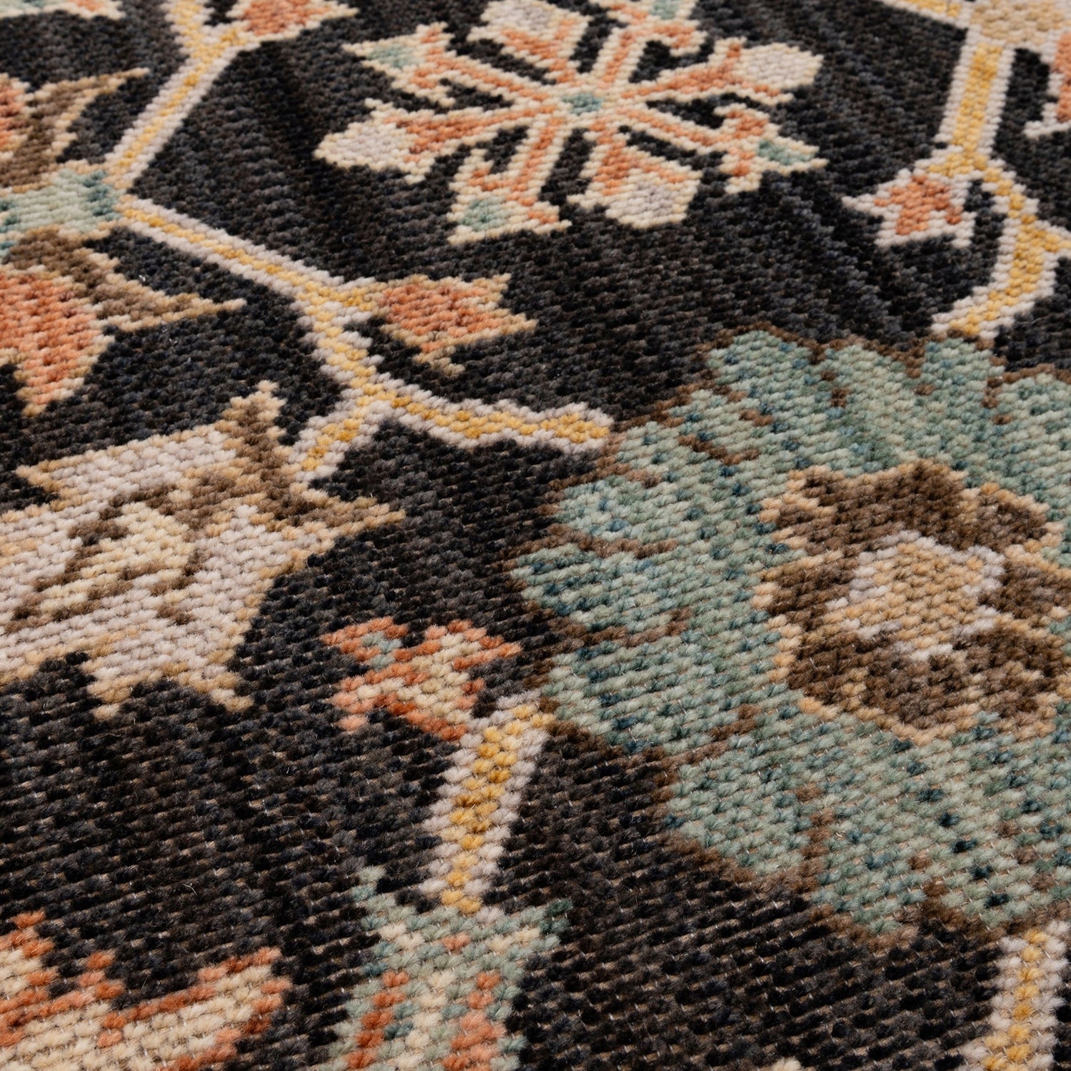 Walkway Wool Rug with Tassels 60x100cm Natural New Zealand Wool Length 100 cm