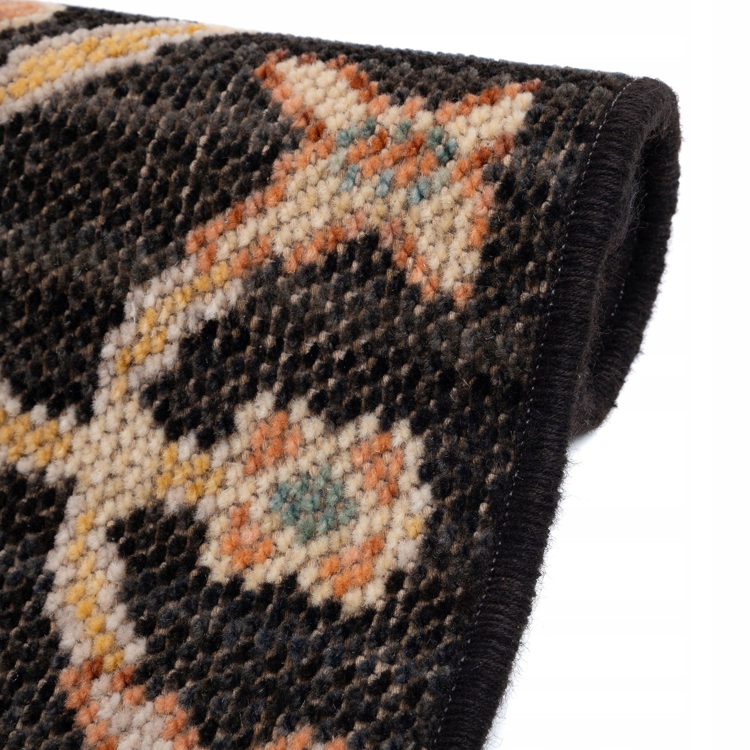 Walkway Wool Rug with Tassels 60x100cm Natural New Zealand Wool Packaging status original