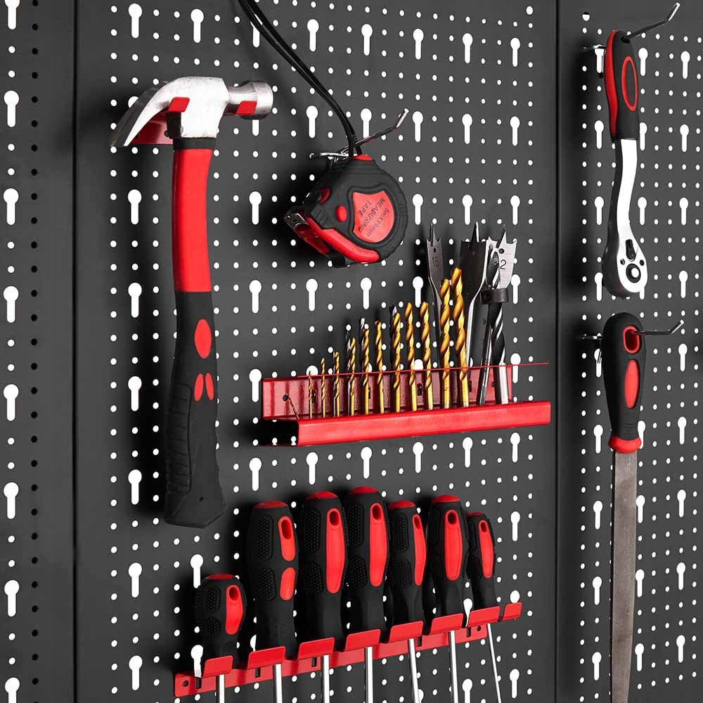 Wall Hanging Wall Organizer for Tools with Hooks and Storage Brand Timeless Tools