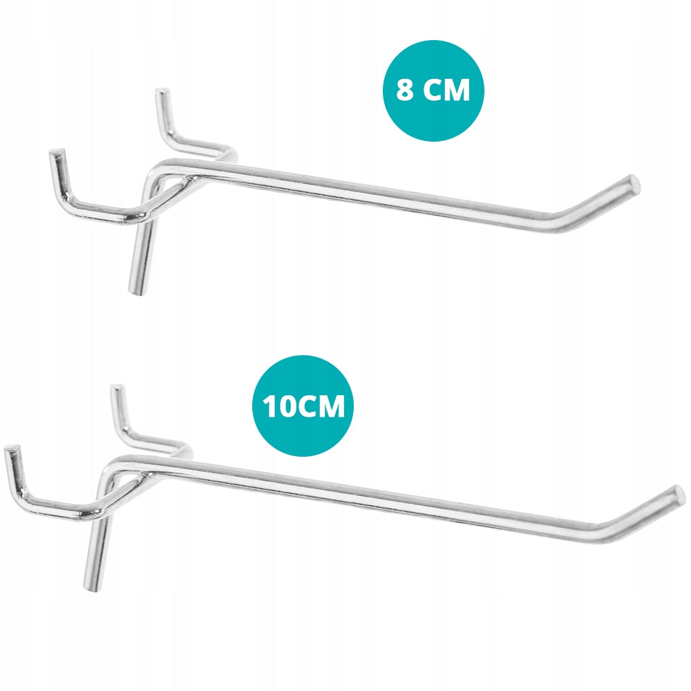 Wall Hanging Wall Organizer for Tools with Hooks and Storage Product height 59.5 cm