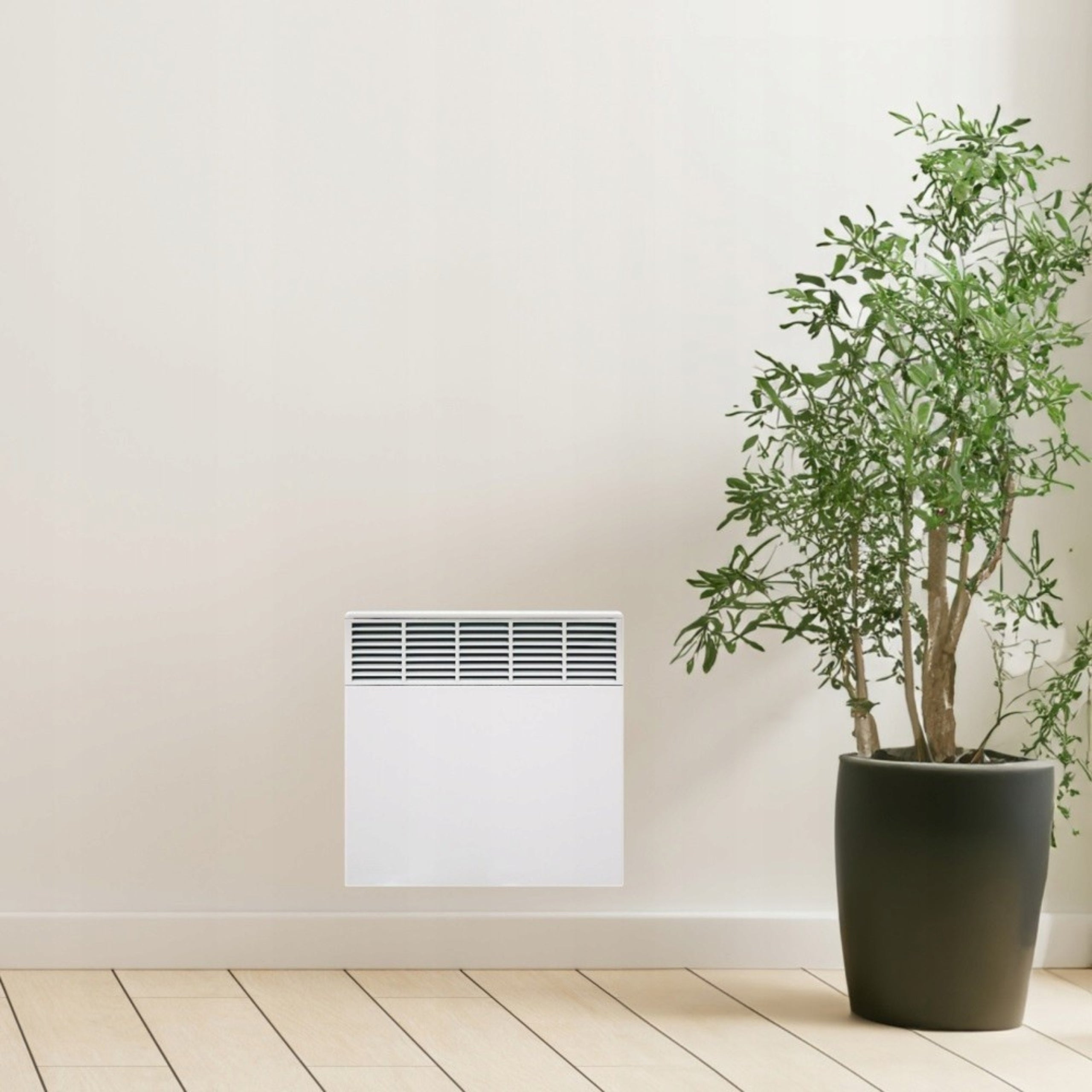 Wall Heater Electric Thermostat Programmer Convector 2500W White Packaging status original