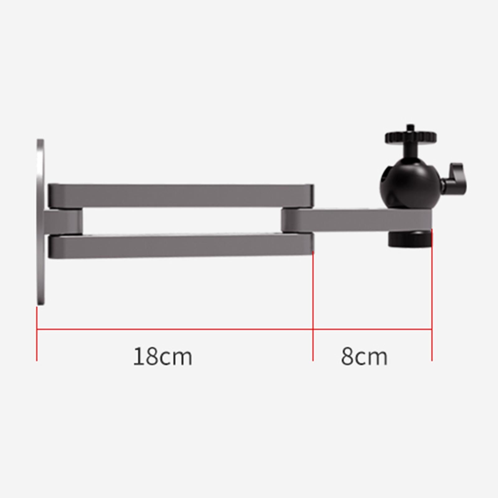 Wall Mount Bracket Adjustable Wall Mount Shelf Ceiling Mount for Home Packaging status original