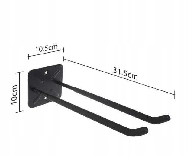 Wall Mounts Wall Hanger for Garden and Utility Tools 2pcs. Product height 10 cm