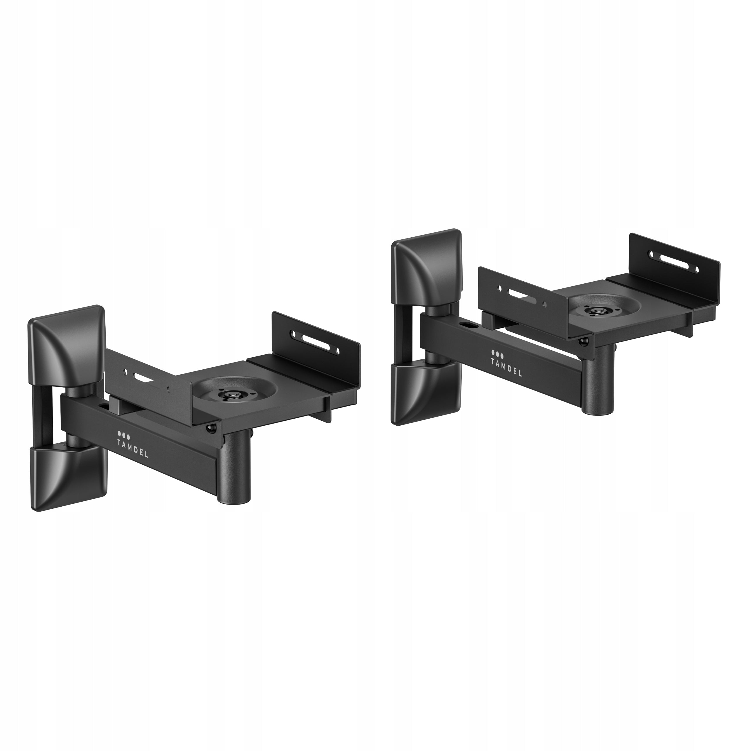 Wall Mounts for 2pcs Speakers | Clamp Adjustable Swivel | TAMDEL Brand TAMDEL