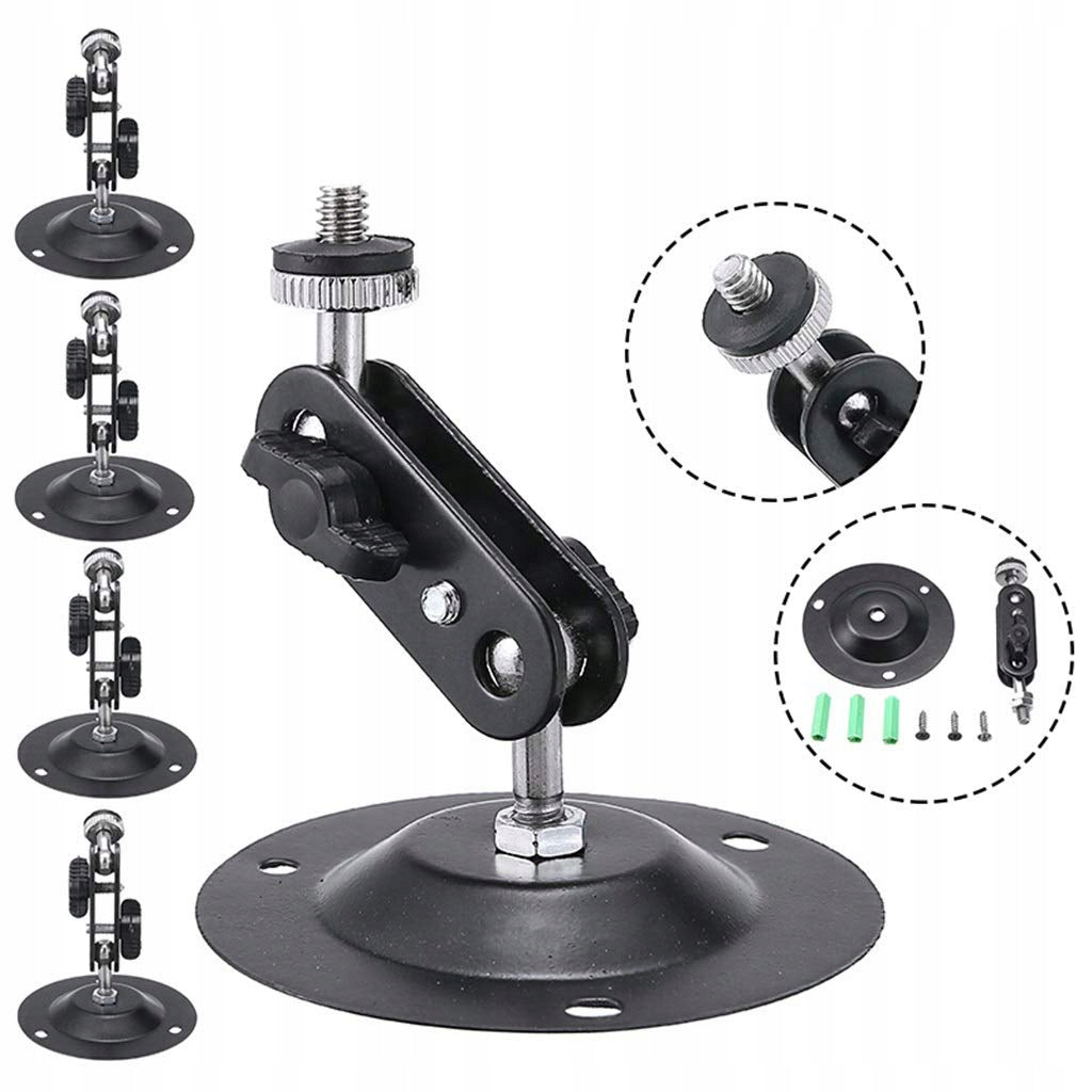 Wall Speaker Holder Universal 5pcs for Satelite Columns Adjustable Maximum load capacity 3 kg