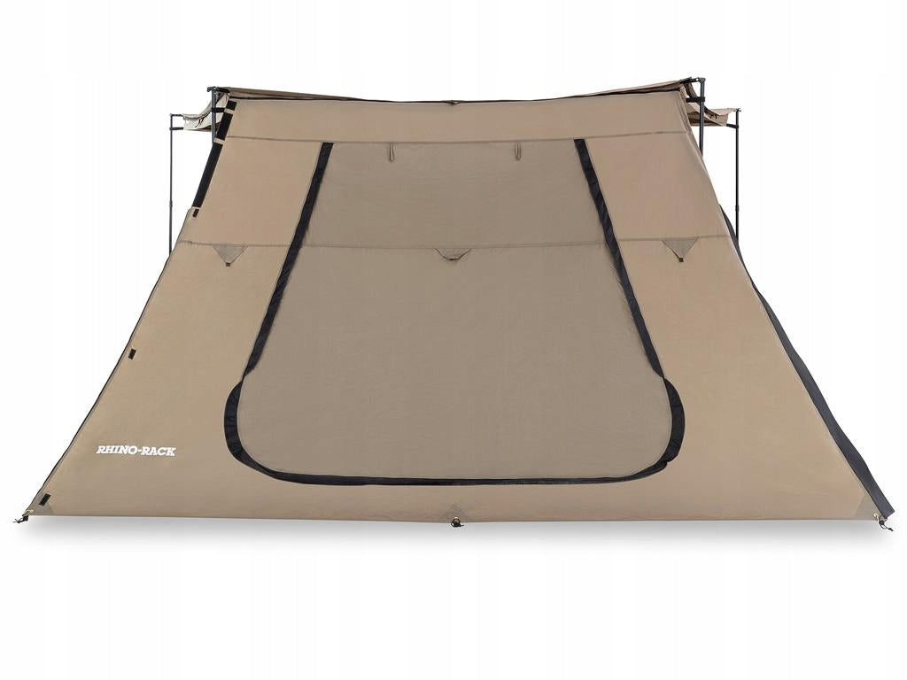 Wall With Rhino Rack Batwing Canopy Entry