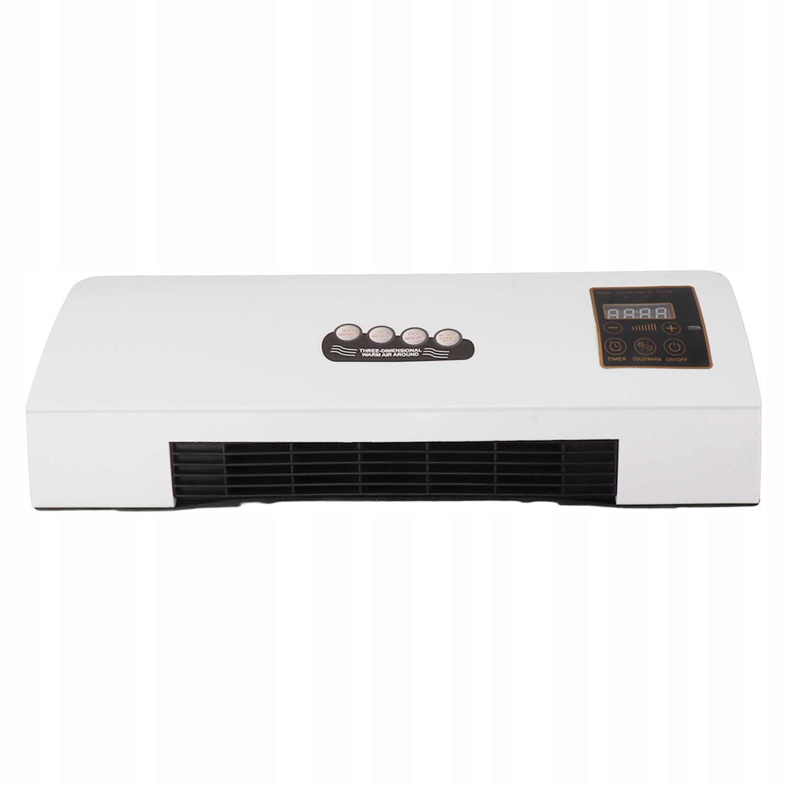 Wall air conditioning Hot fan 10 m Remote control BK Dominant color multicolor
