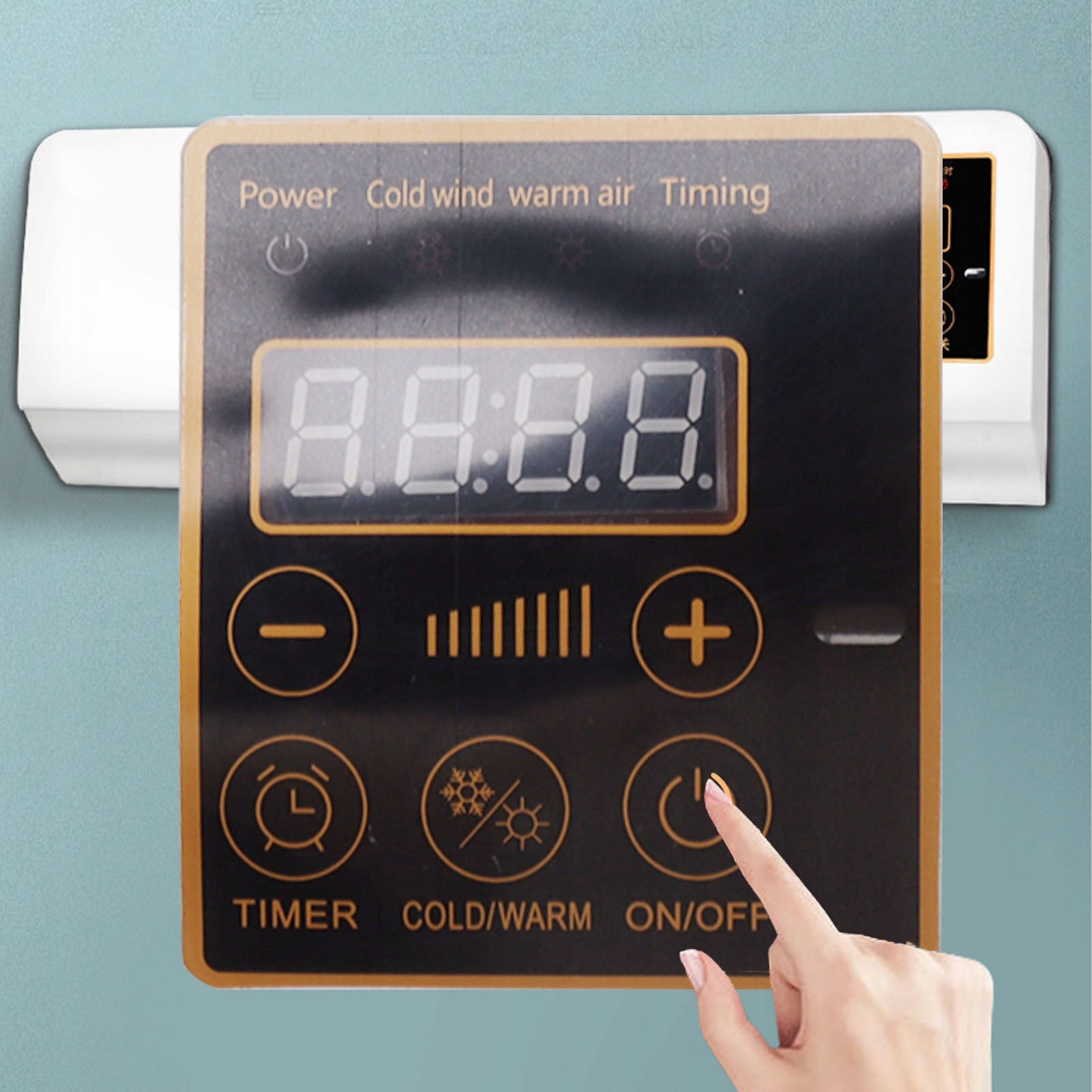 Wall air conditioning Hot fan 10 m Remote control BK Manufacturer code AG251021084455