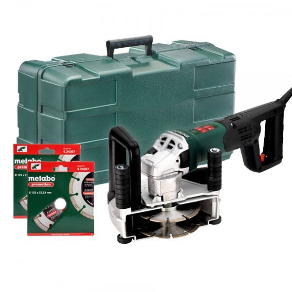 Wall chaser 1900W Metabo MFE 40 2 discs + suitcase