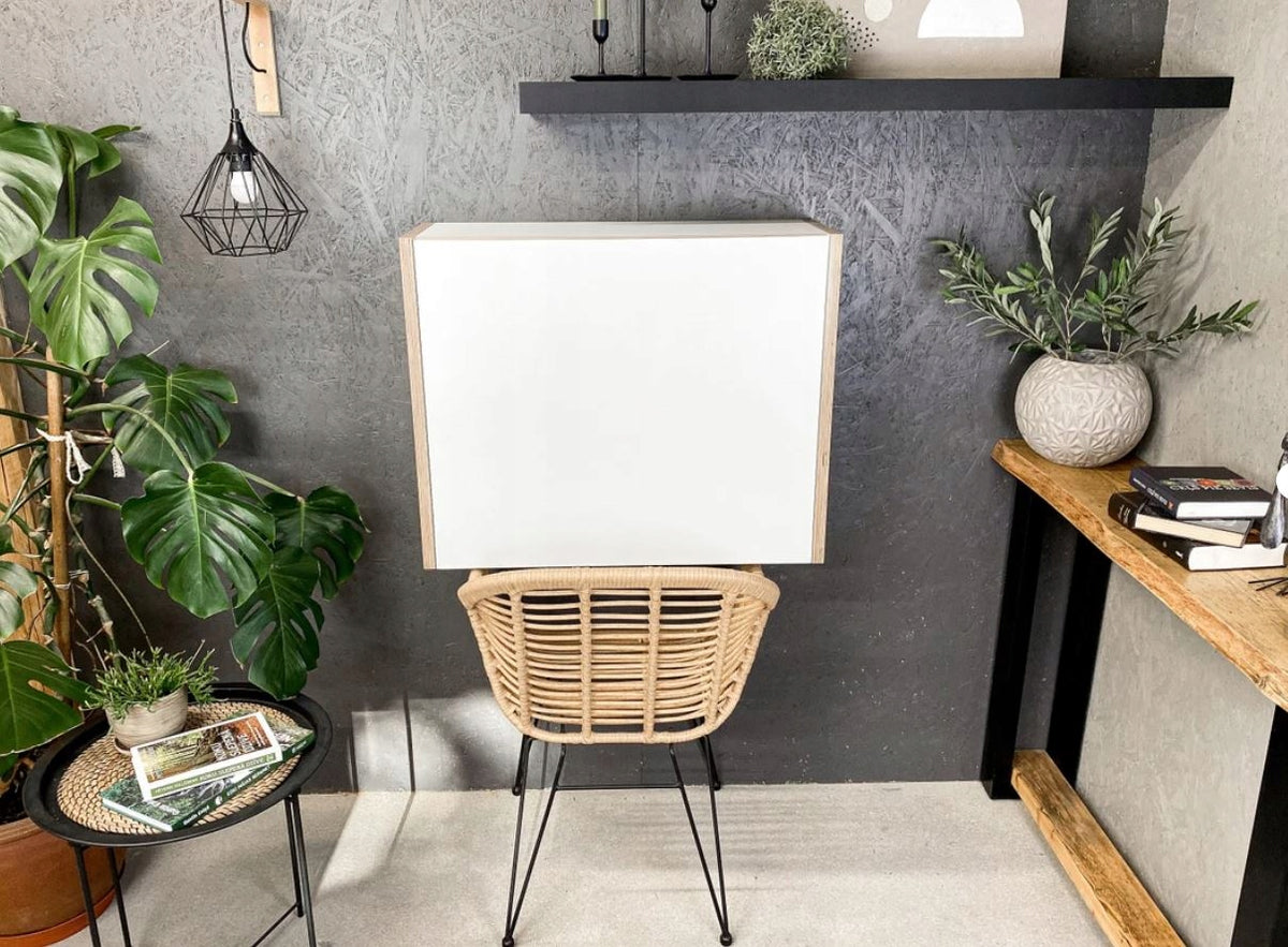 Wall desk for small rooms. Mini full functional office Brand no brand